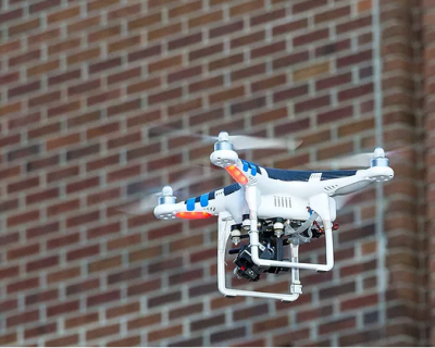 Inspeção de fachadas com a utilização de Drones